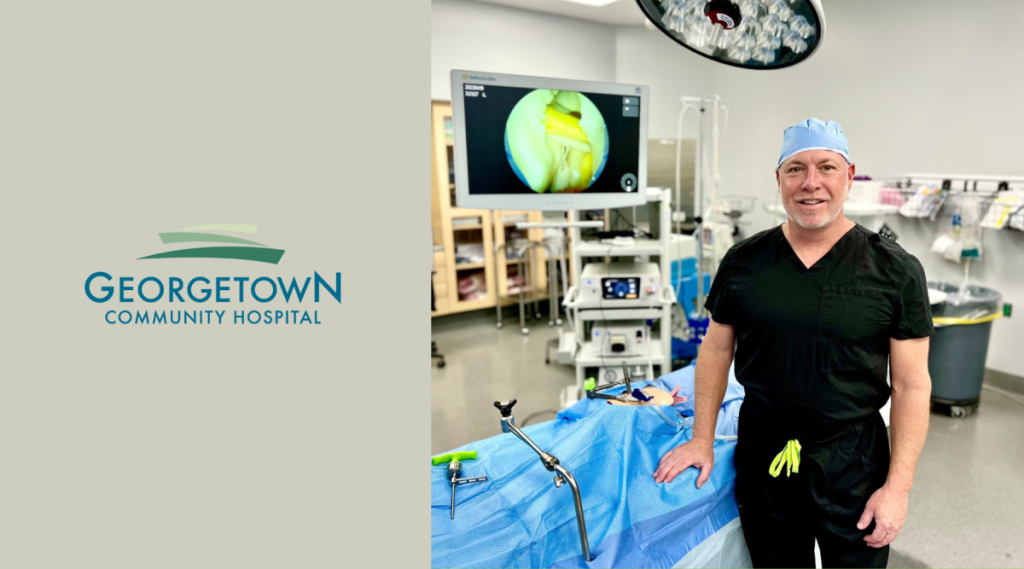 Georgetown Community Hospital becomes the first community hospital in the country to offer TELIGEN™ system, a first-of-its-kind technology for spine surgeons